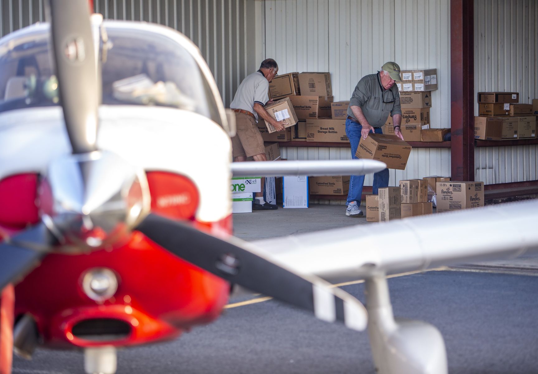 Rotary Club sends relief supplies to Lumberton